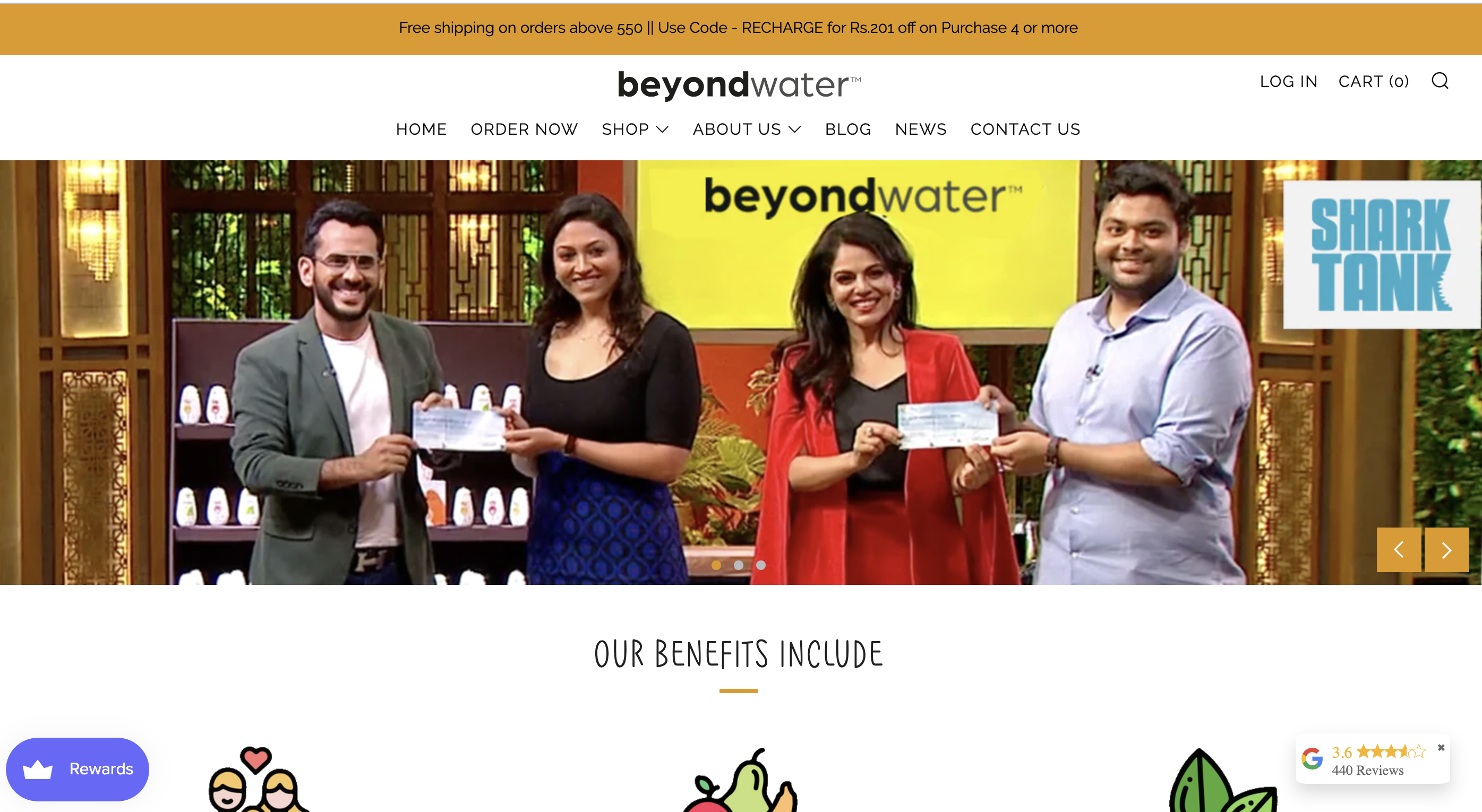 beyond-water-shopify-store-india